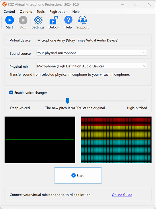 ZGZ Virtual Microphone