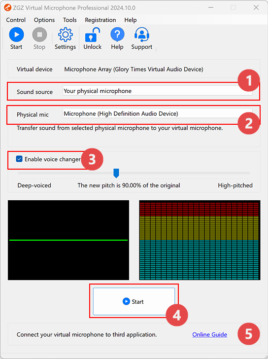 ZGZ Virtual Microphone