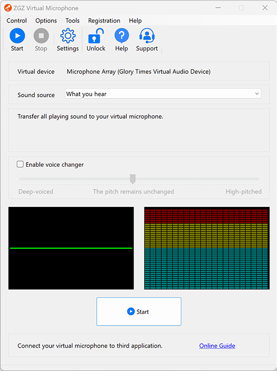 ZGZ Virtual Microphone