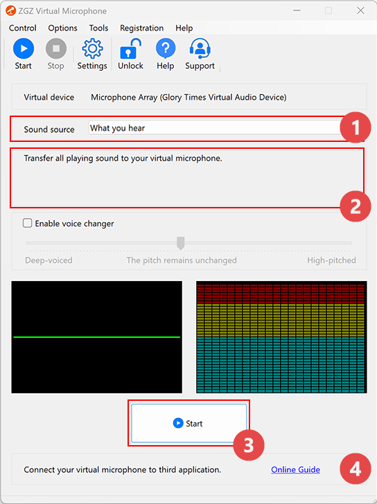 ZGZ Virtual Microphone